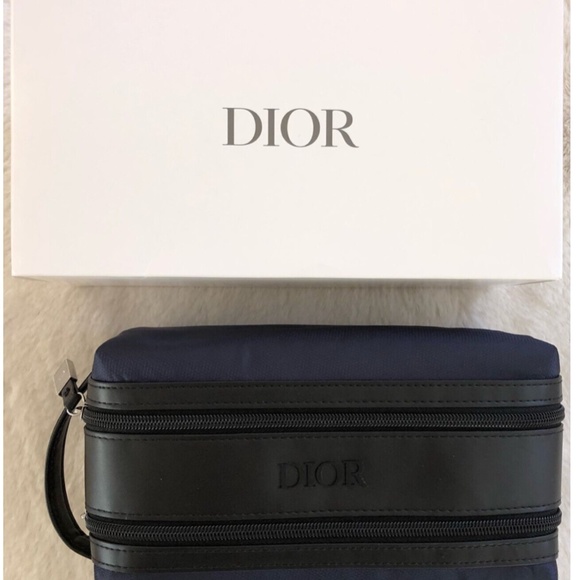 NEW Dior Navy Cosmetic Case/Pouch - Picture 6 of 8
